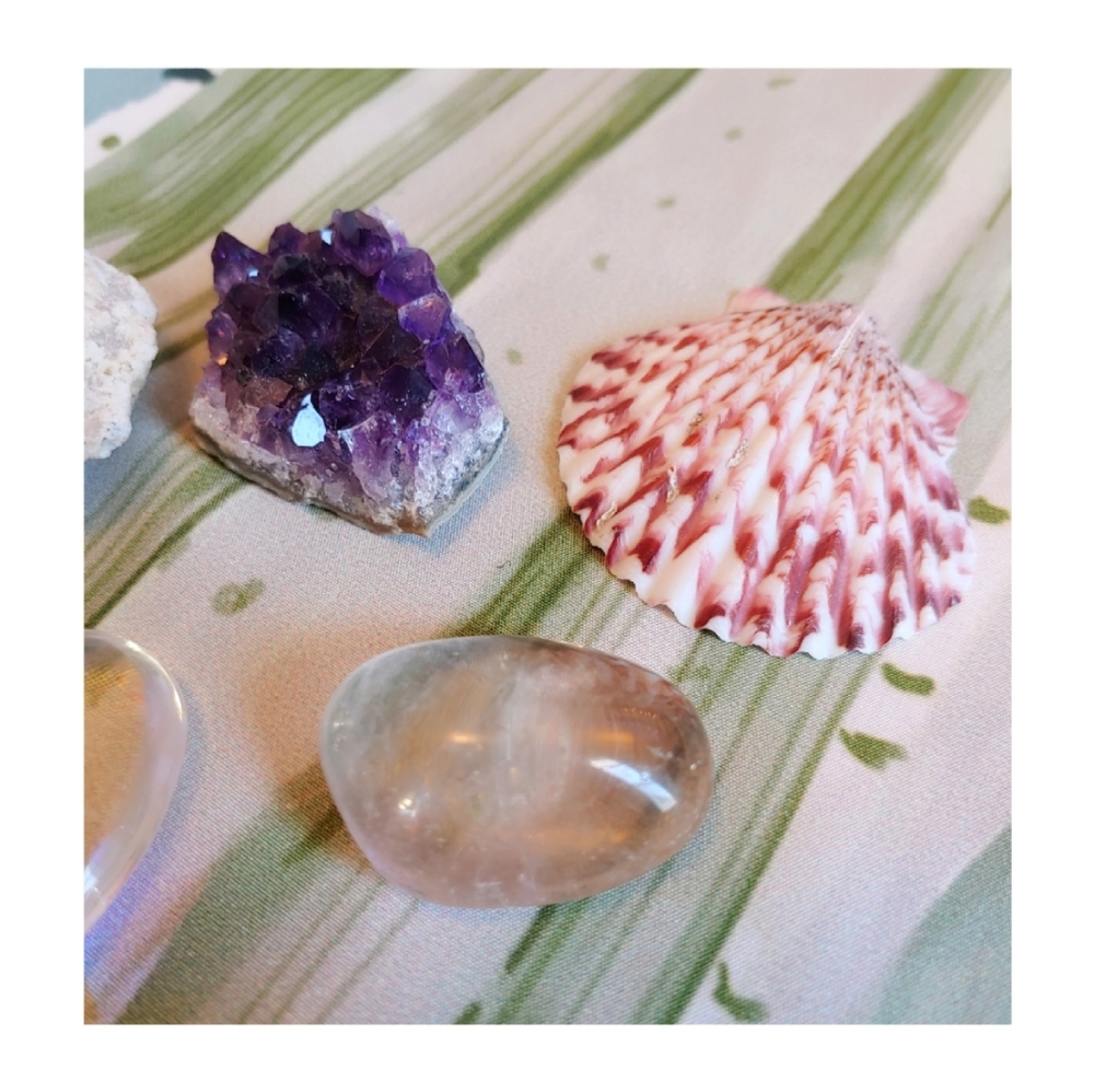 💎 Crystal bundle, amethyst geode smoky quartz - Picture 6 of 6